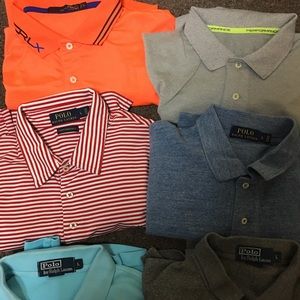Ralph Lauren and RLX polos